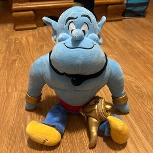 Blue Genie Plush Toy with Gold Accents scentsy